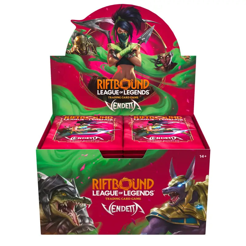 Riftbound - League of Legends TCG: Vendetta - Display (24 Booster) (EN) - UVS Games - Card Games
