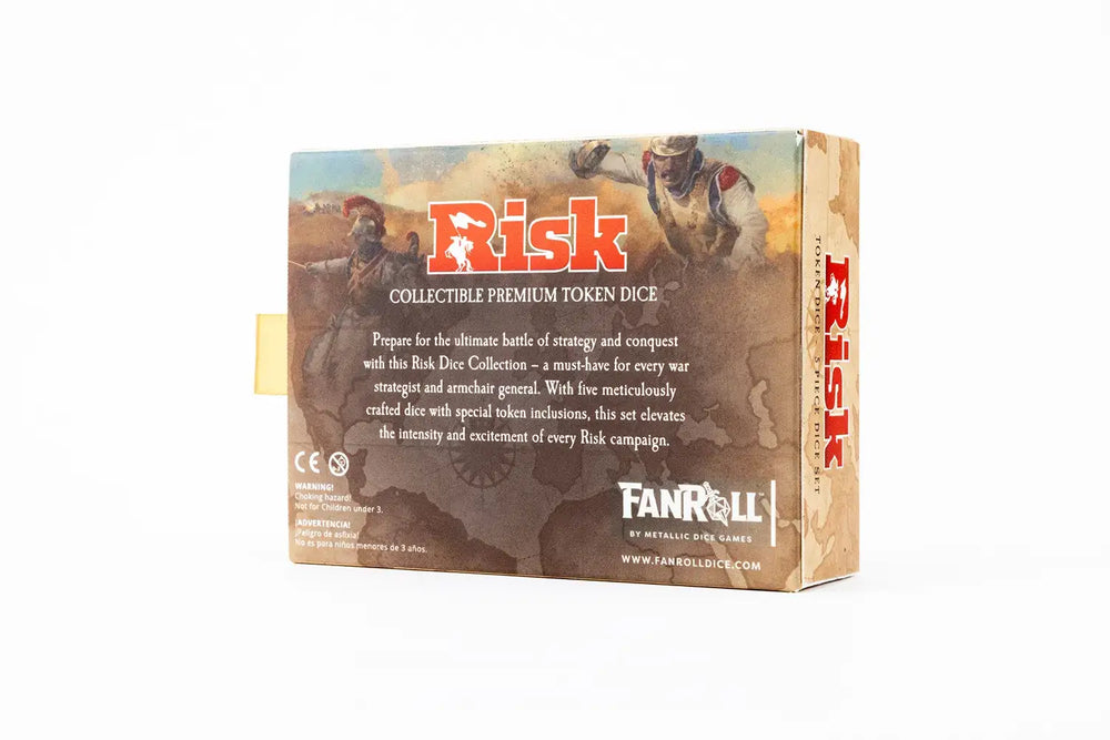 Risk: Oversized Dice Set - Offense and Defense Dice - FanRoll - Accessories