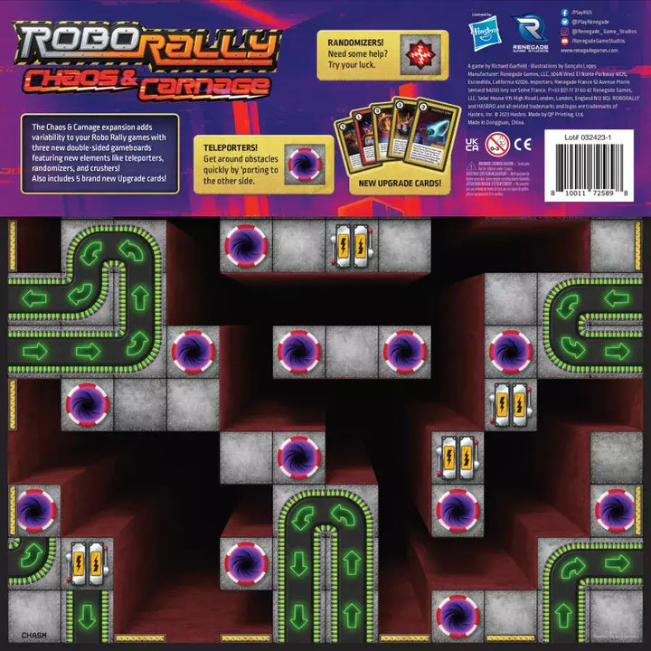 Robo Rally: Chaos & Carnage (EN) - Renegade Game Studios - Board Games