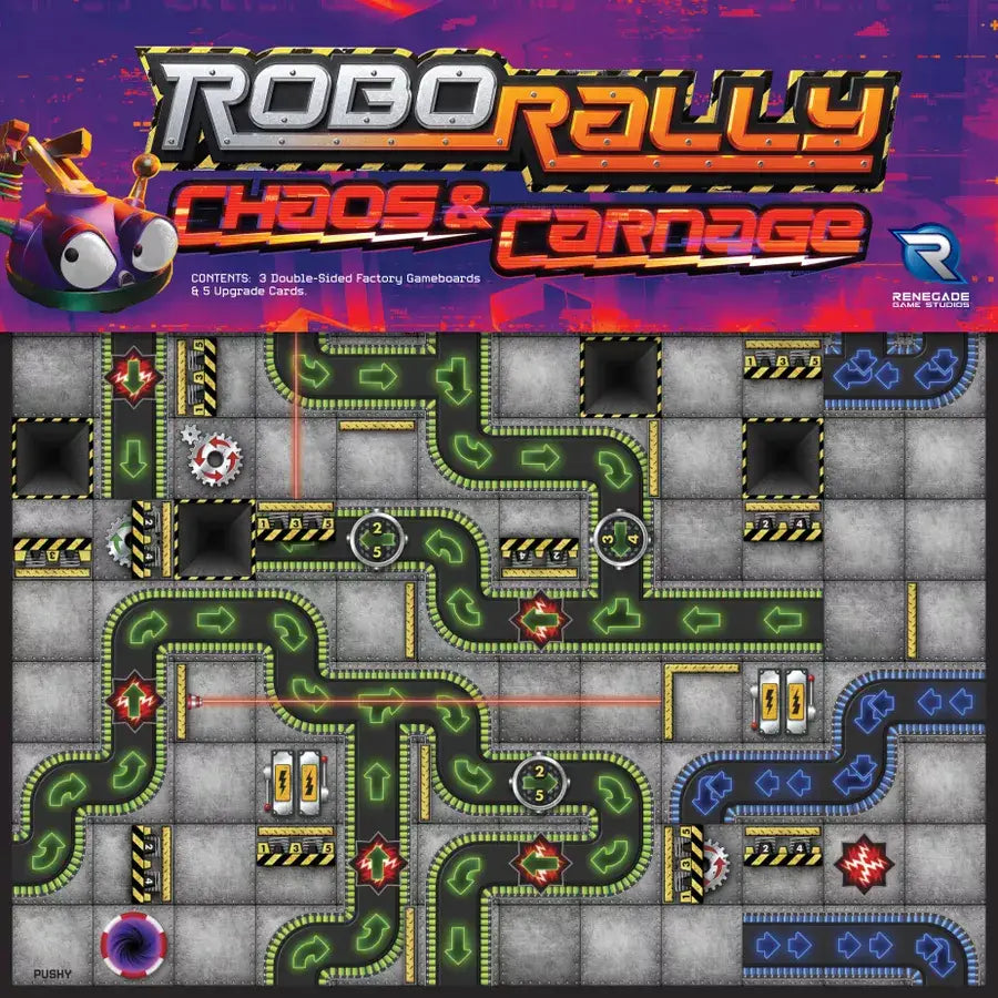 Robo Rally: Chaos & Carnage (EN) - Renegade Game Studios - Board Games