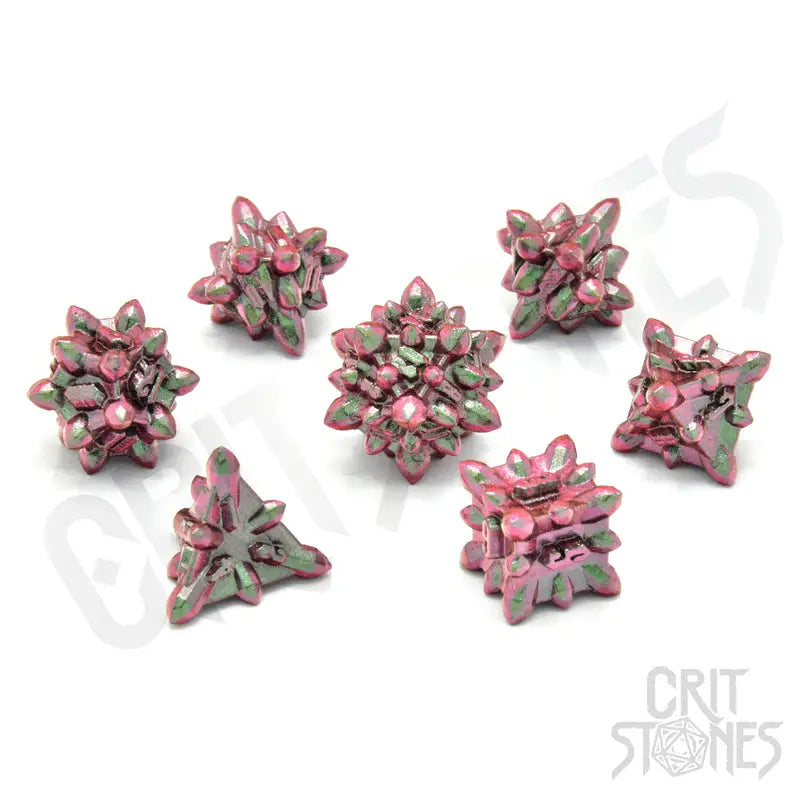 RPG Dice Set: Metal - Arcane Ammo - Glassstaff - Accessories