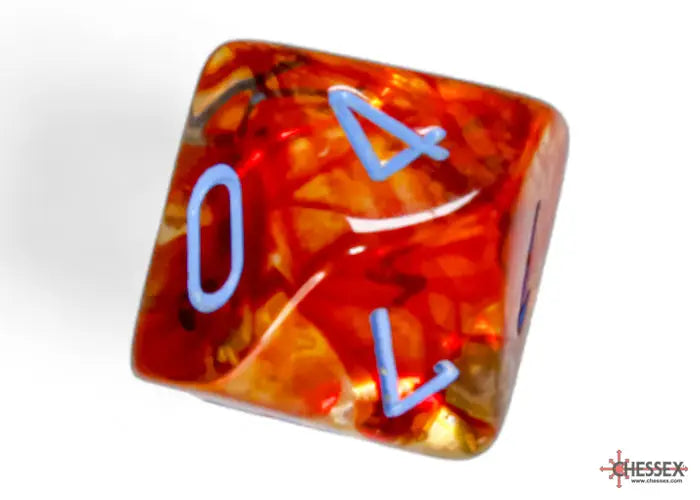 RPG Dice Set: Nebula - Luminary - Polyhedral - Primary/Blue (7) - Chessex - Accessories