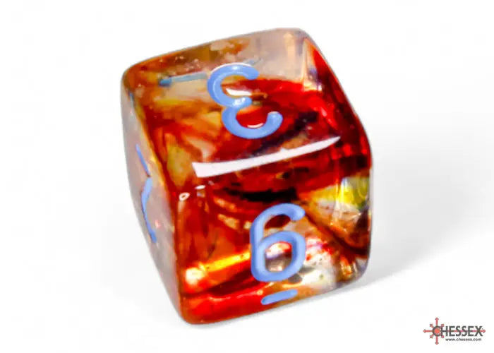 RPG Dice Set: Nebula - Luminary - Polyhedral - Primary/Blue (7) - Chessex - Accessories