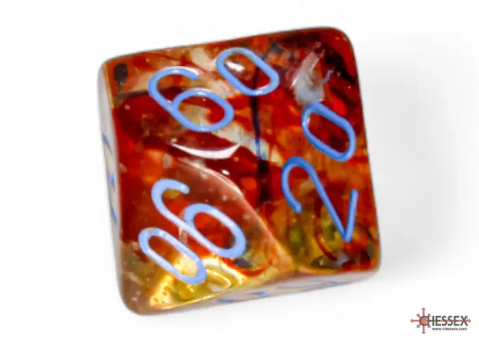 RPG Dice Set: Nebula - Luminary - Polyhedral - Primary/Blue (7) - Chessex - Accessories