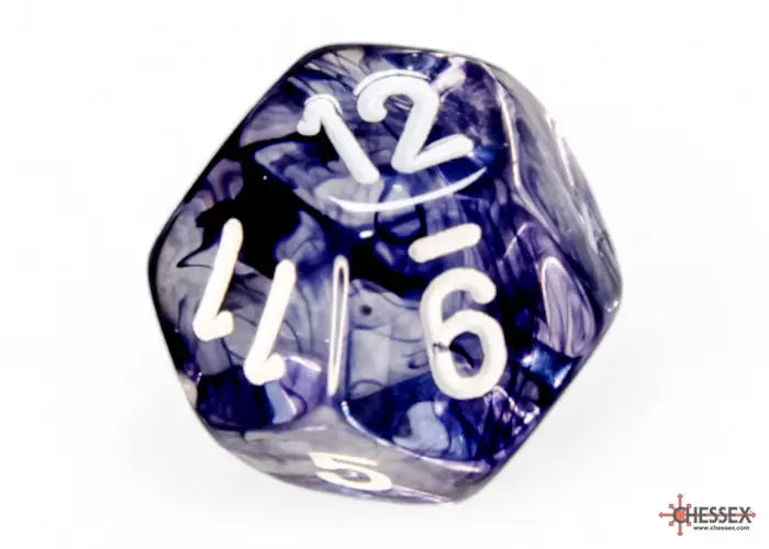 RPG Dice Set: Nebula - Polyhedral - Black/White (7) - Chessex - Accessories