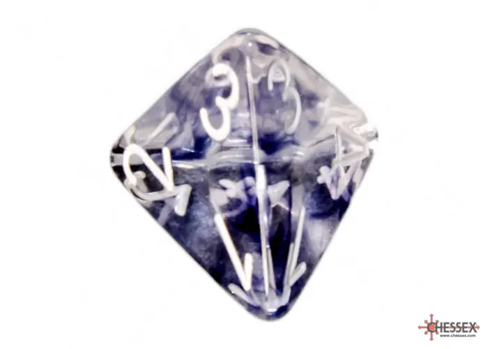 RPG Dice Set: Nebula - Polyhedral - Black/White (7) - Chessex - Accessories