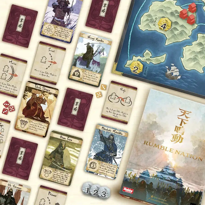 Rumble Nation (EN) 77 Spiele board games