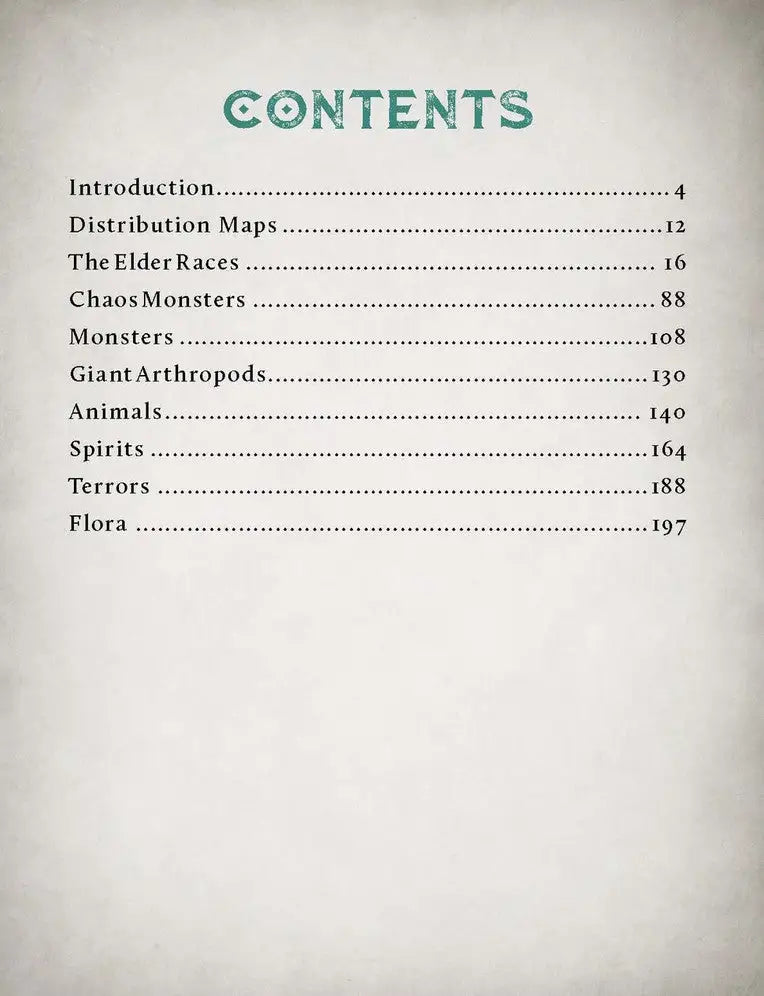 RuneQuest RPG: Glorantha Bestiary (EN) - Chaosium - Roleplaying Games