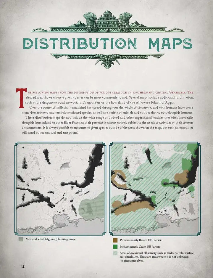 RuneQuest RPG: Glorantha Bestiary (EN) - Chaosium - Roleplaying Games