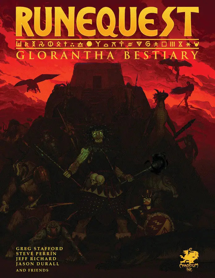 RuneQuest RPG: Glorantha Bestiary (EN) - Chaosium - Roleplaying Games