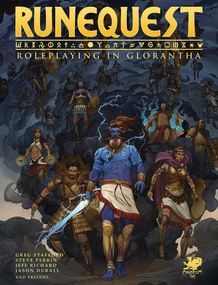 RuneQuest RPG: Roleplaying in Glorantha - Core Rulebook (EN) - Chaosium - Roleplaying Games