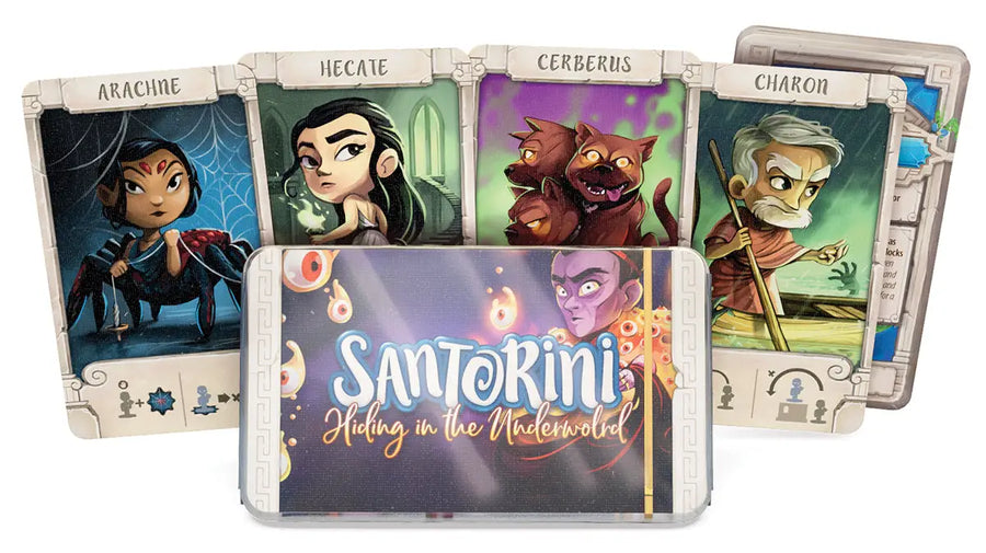 Santorini: Pantheon Edition - Hiding in the Underworld - God Pack (EN) - Roxley Games - Board Games