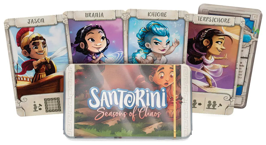 Santorini: Pantheon Edition - Seasons of Chaos - God Pack (EN) - Roxley Games - Board Games