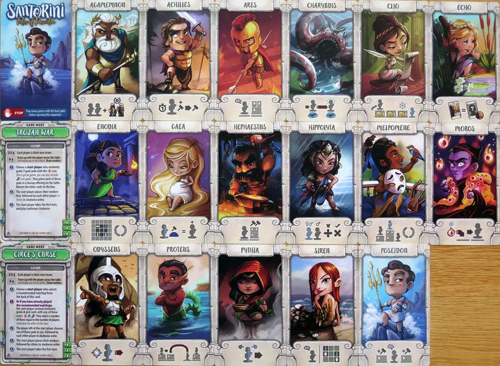 Santorini: Pantheon Edition - Tides of Orion - God Pack (EN) - Roxley Games - Board Games