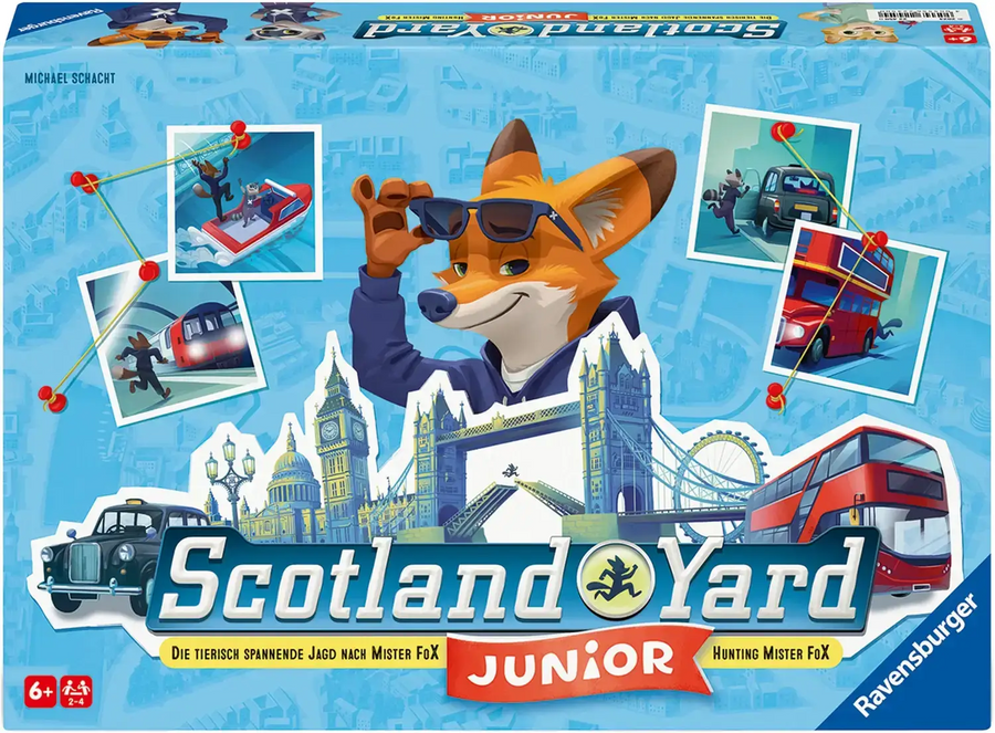 Scotland Yard Junior ’24 (DE/EN/FR/IT/ES) - Ravensburger - Board Games