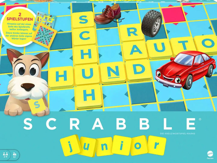 Scrabble Junior (DE) - Mattel Inc. - Board Games