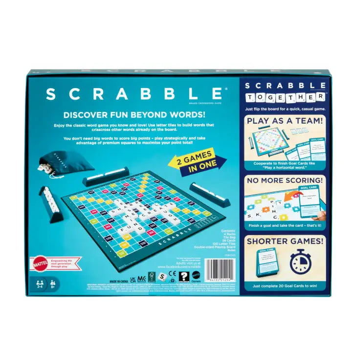 Scrabble: Original (EN) - Mattel - Board Games