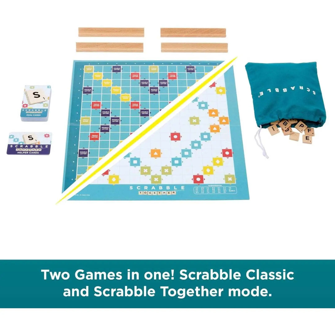 Scrabble: Wood (EN) - Mattel Inc. - Board Games