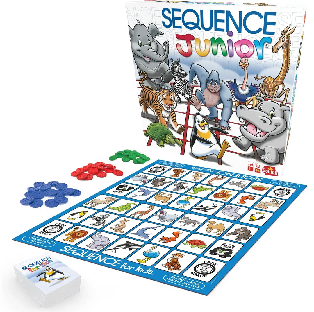 Sequence: Junior (DE/FR/IT) - Goliath Games - Board Games