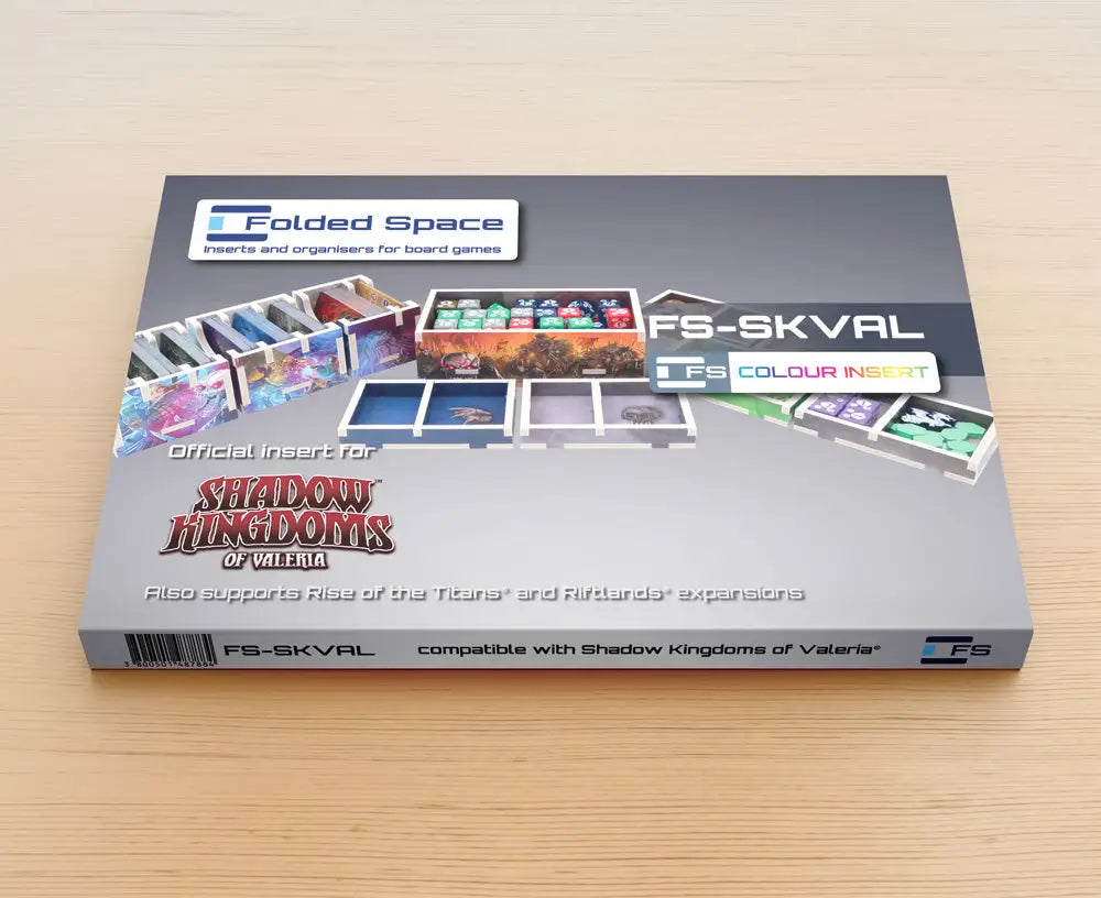 Shadow Kingdoms of Valeria Color Insert - Folded Space - Accessories