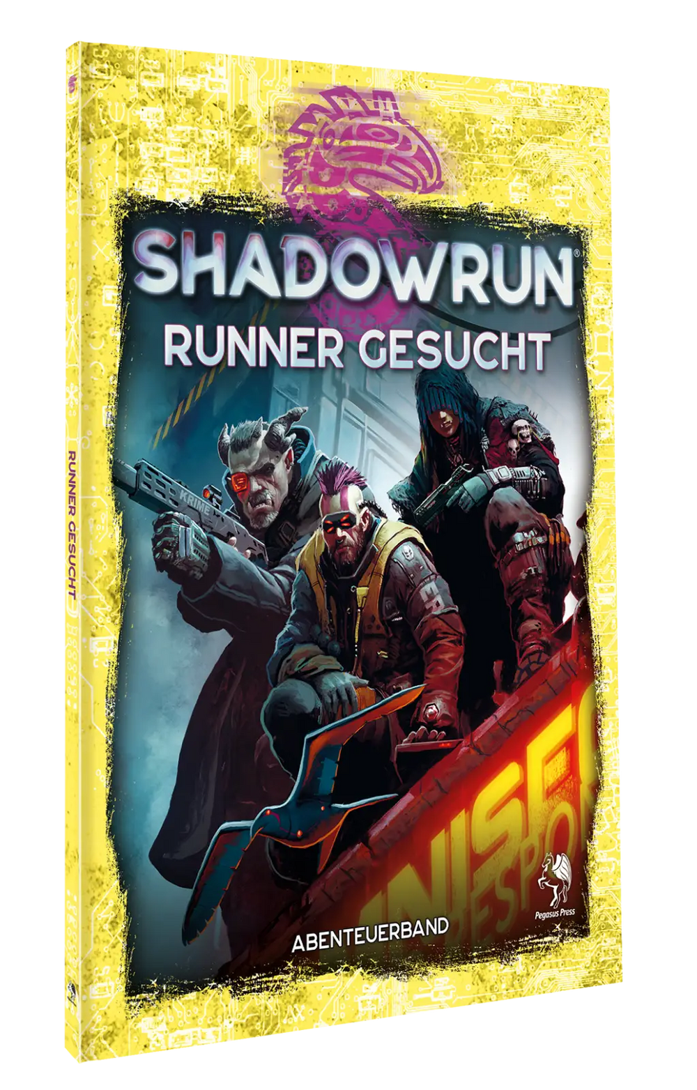 Shadowrun RPG: Runner gesucht (DE) - Pegasus Spiele - Roleplaying Games