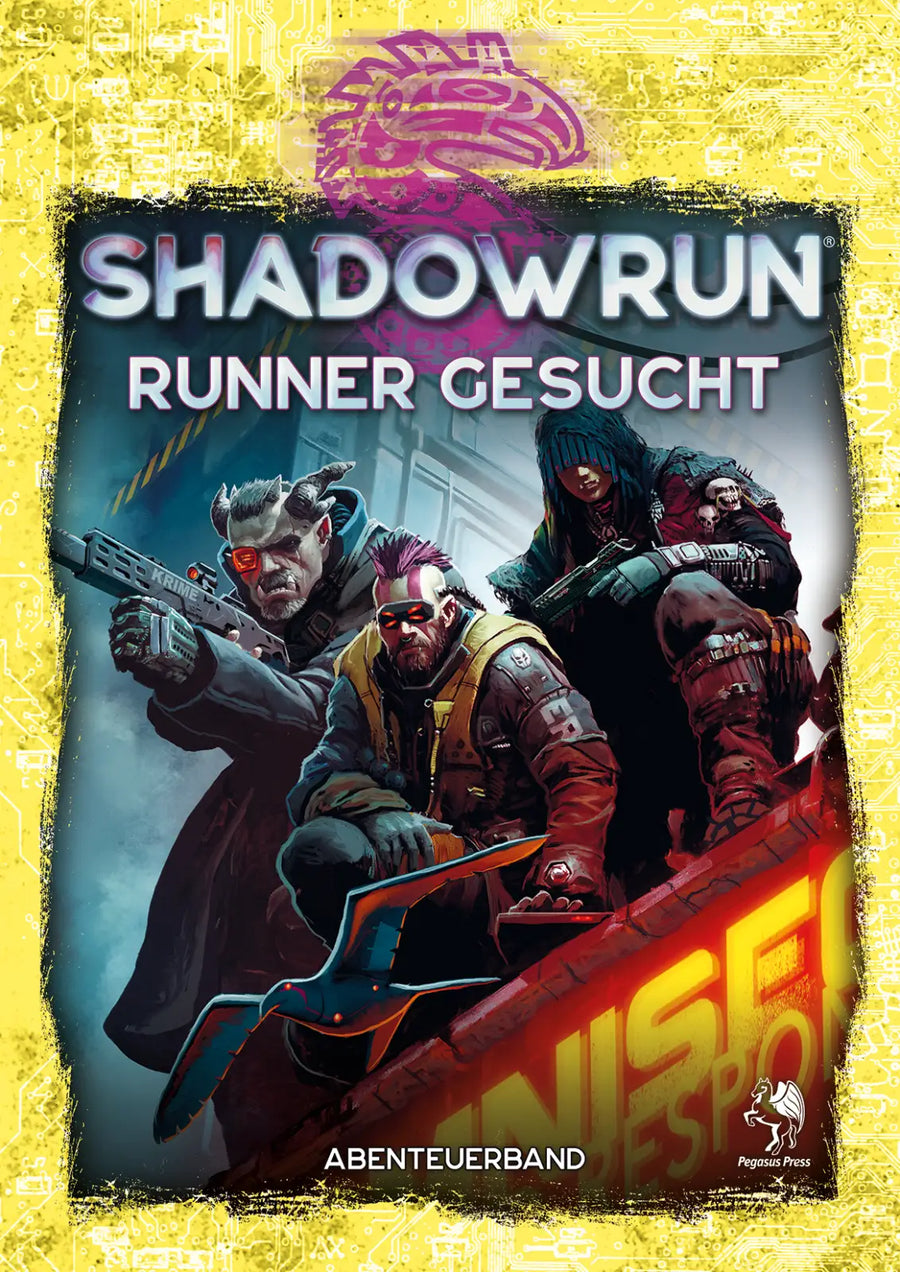 Shadowrun RPG: Runner gesucht (DE) - Pegasus Spiele - Roleplaying Games