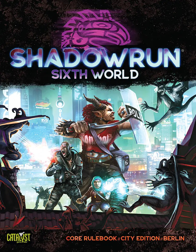 Shadowrun RPG: Sixth World - Core Rulebook - City Edition - Berlin (EN) - Catalyst Game Labs - Roleplaying Games