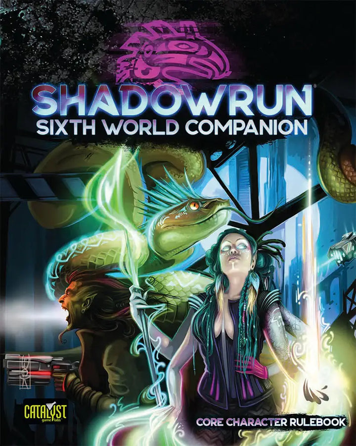 Shadowrun RPG: Sixth World - Core Rulebook - Sixth World Companion (EN) - Catalyst Game Labs - Roleplaying Games