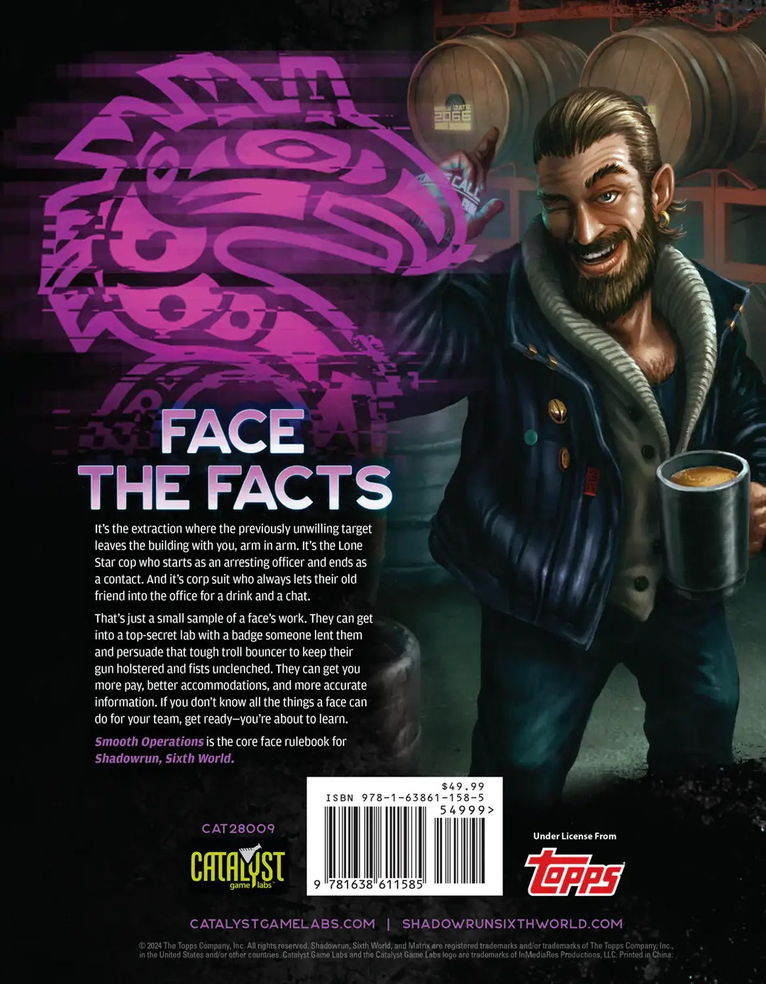 Shadowrun RPG: Sixth World - Core Rulebook - Smooth Operations (EN) - Catalyst Game Labs - Roleplaying Games