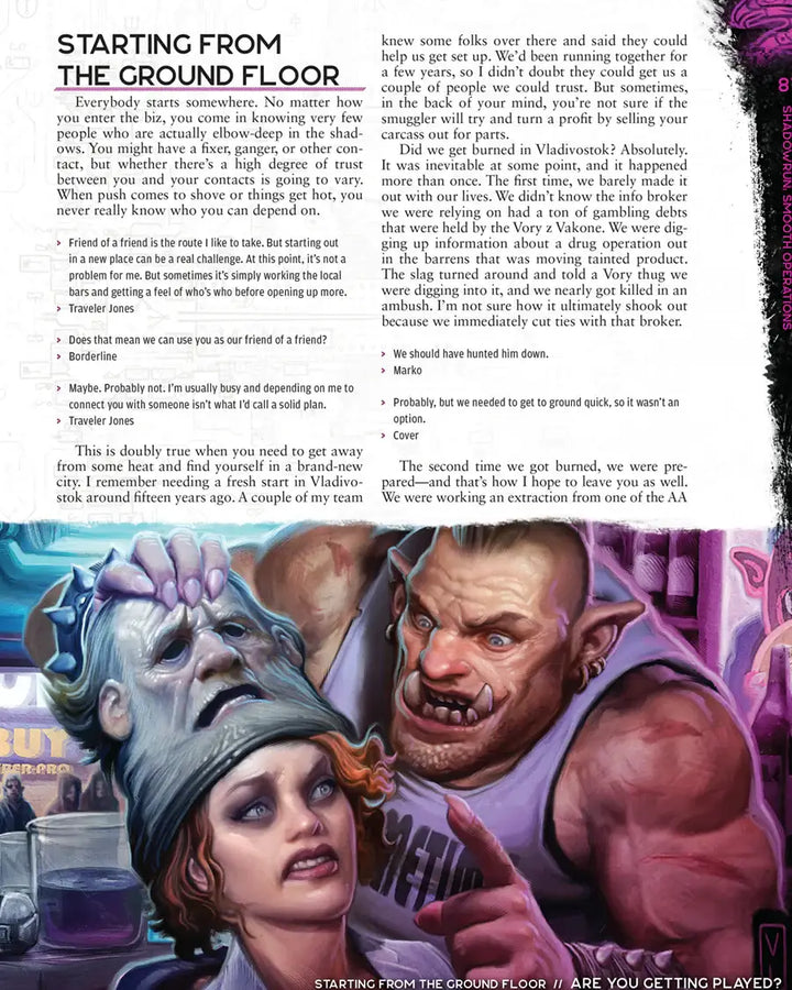 Shadowrun RPG: Sixth World - Core Rulebook - Smooth Operations (EN) - Catalyst Game Labs - Roleplaying Games