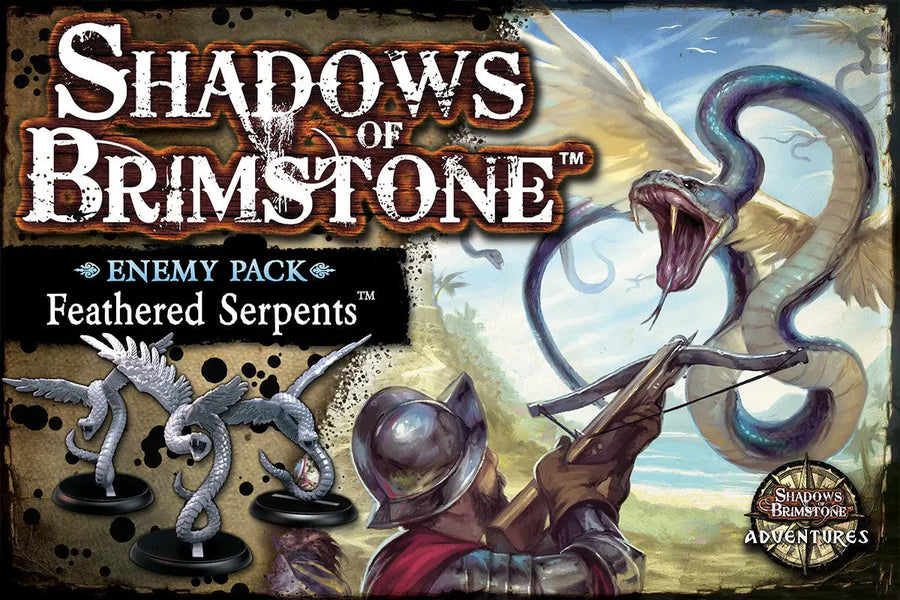 Shadows of Brimstone: Feathered Serpents (EN) - Flying Frog Productions - Board Games