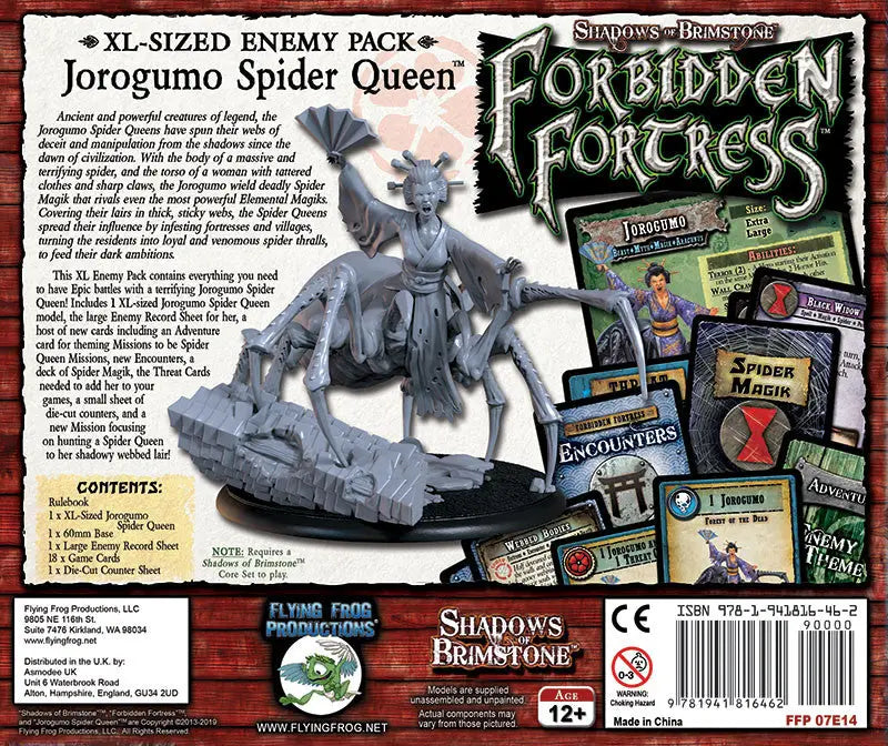 Shadows of Brimstone: Forbidden Fortress - Jorogumo Spider Queen (EN) - Flying Frog Productions - Board Games