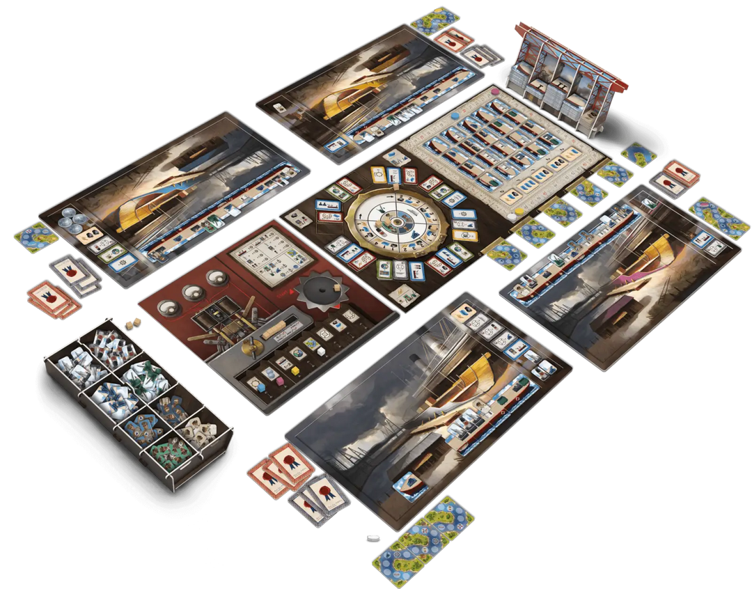 Shipyard (DE) - Delicious Games - Board Games