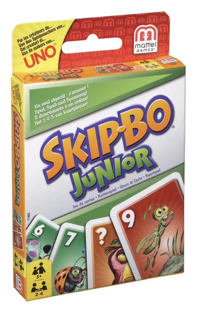 Skip-Bo Junior (DE/IT/FR/EN) - Mattel Inc. - Board Games