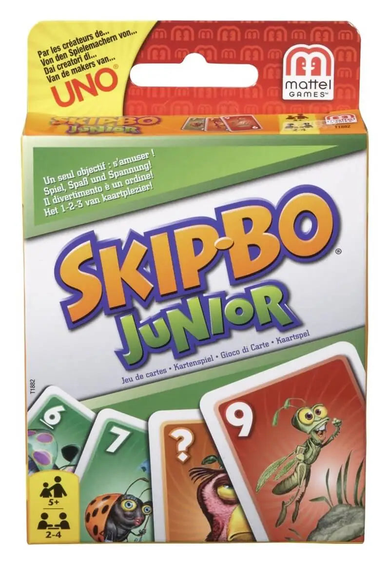 Skip-Bo Junior (DE/IT/FR/EN) - Mattel Inc. - Board Games