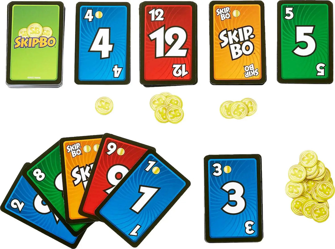 Skip-Bo: Masters (DE/FR/IT) - Mattel Inc. - Board Games
