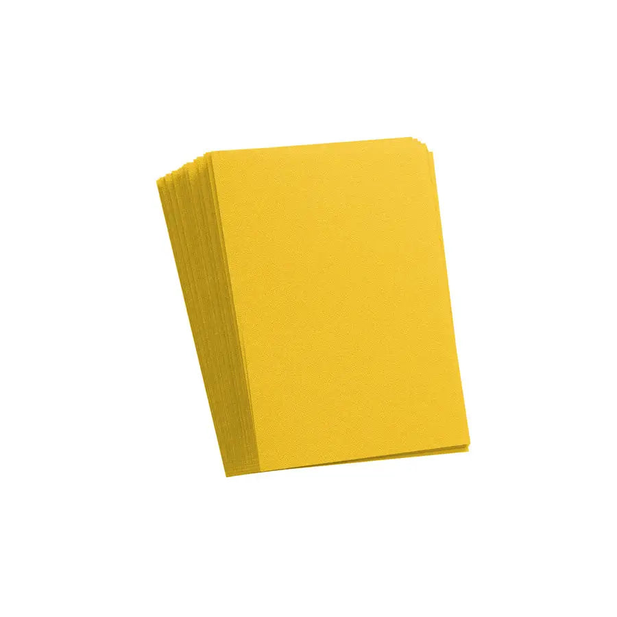 Sleeves: Matte - Prime - Standard - Yellow (100) - Gamegenic - Accessories