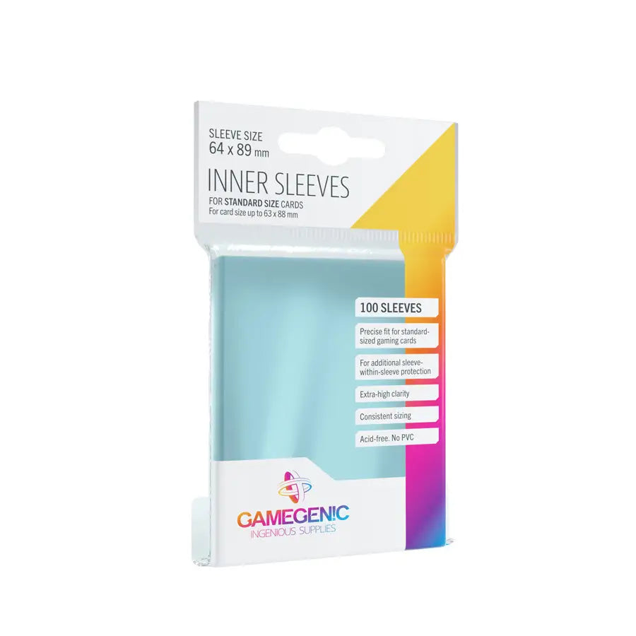 Sleeves: Soft - Clear (100) - Gamegenic - Accessories