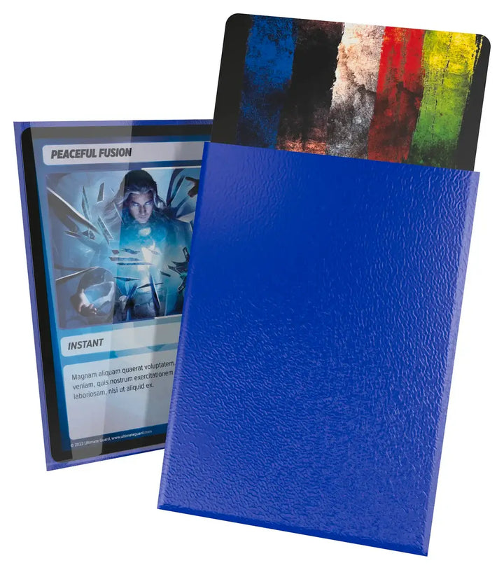 Sleeves: Ultimate Guard - Cortex - Blue (100) - Ultimate Guard - Sleeve