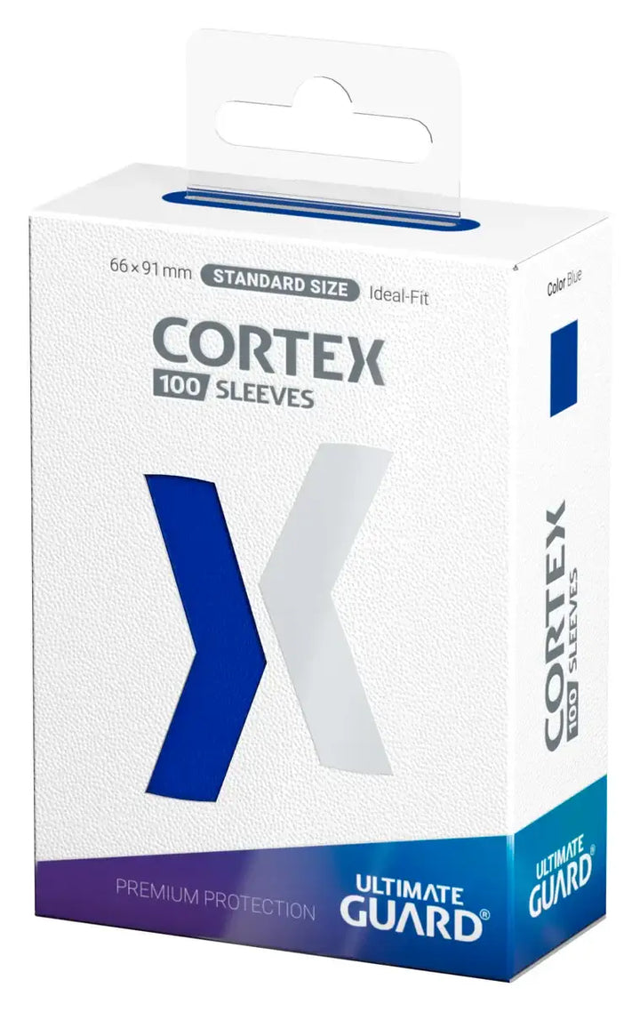 Sleeves: Ultimate Guard - Cortex - Blue (100) - Ultimate Guard - Sleeve
