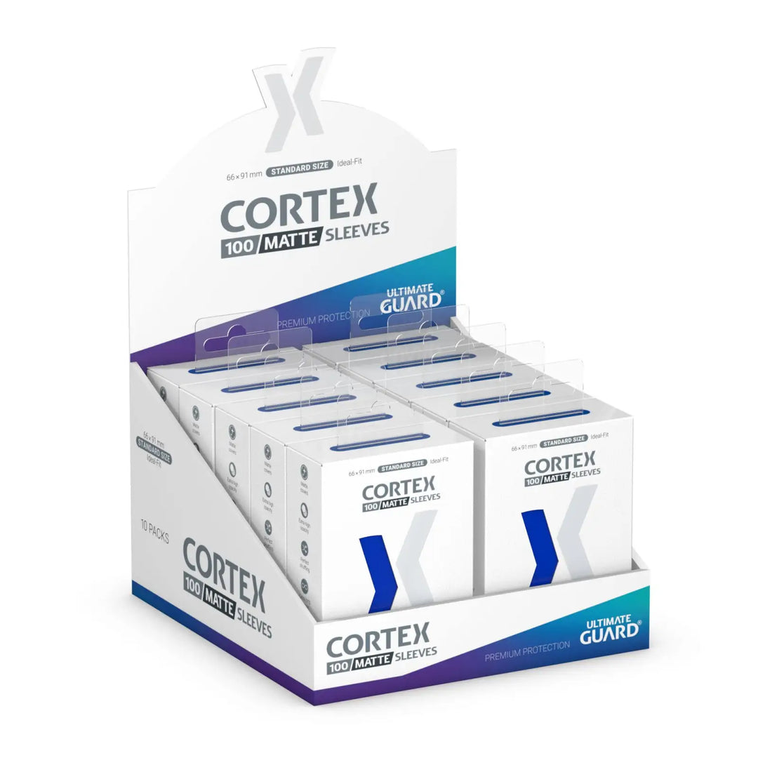 Sleeves: Ultimate Guard Cortex Matt Blue (100) Ultimate Guard Accessories