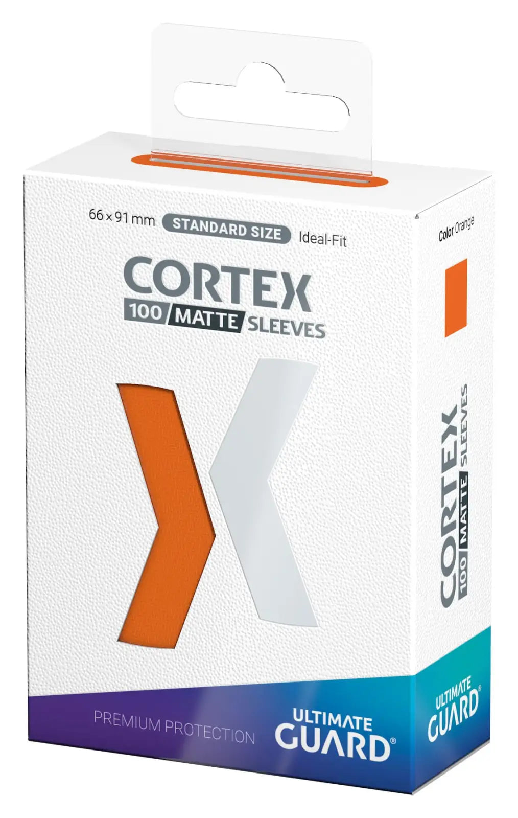Sleeves: Ultimate Guard Cortex Matt Orange (100) Ultimate Guard Accessories