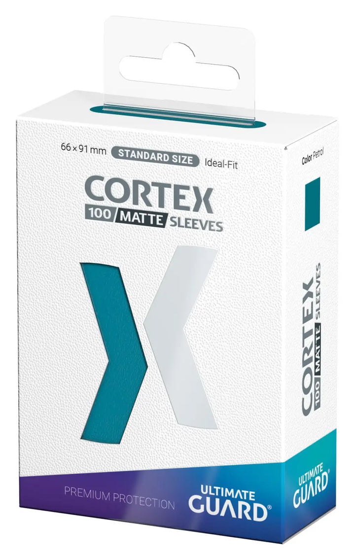 Sleeves: Ultimate Guard Cortex Matt Petrol blue (100) Ultimate Guard Accessories