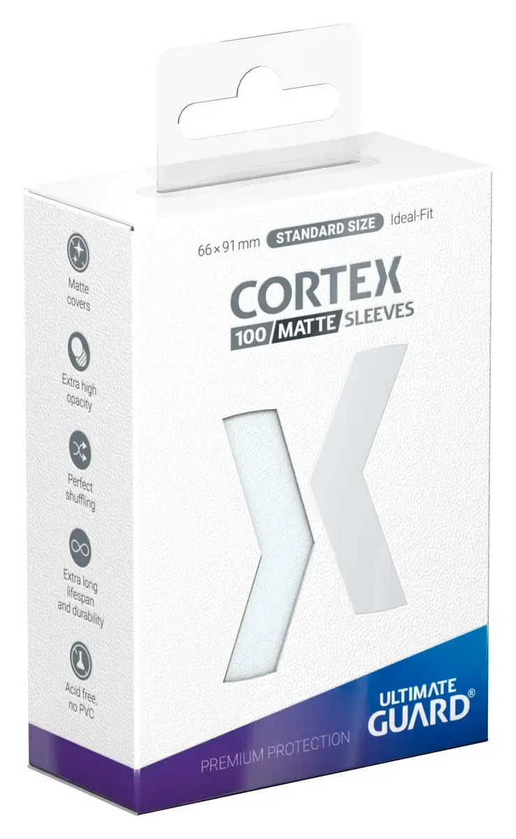 Sleeves: Ultimate Guard - Cortex - Matt-Transparent (100) - Ultimate Guard - Sleeve