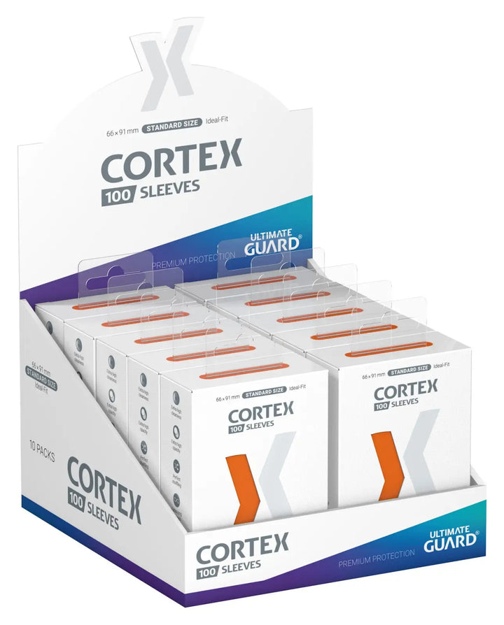 Sleeves: Ultimate Guard Cortex Orange (100) Ultimate Guard Accessories