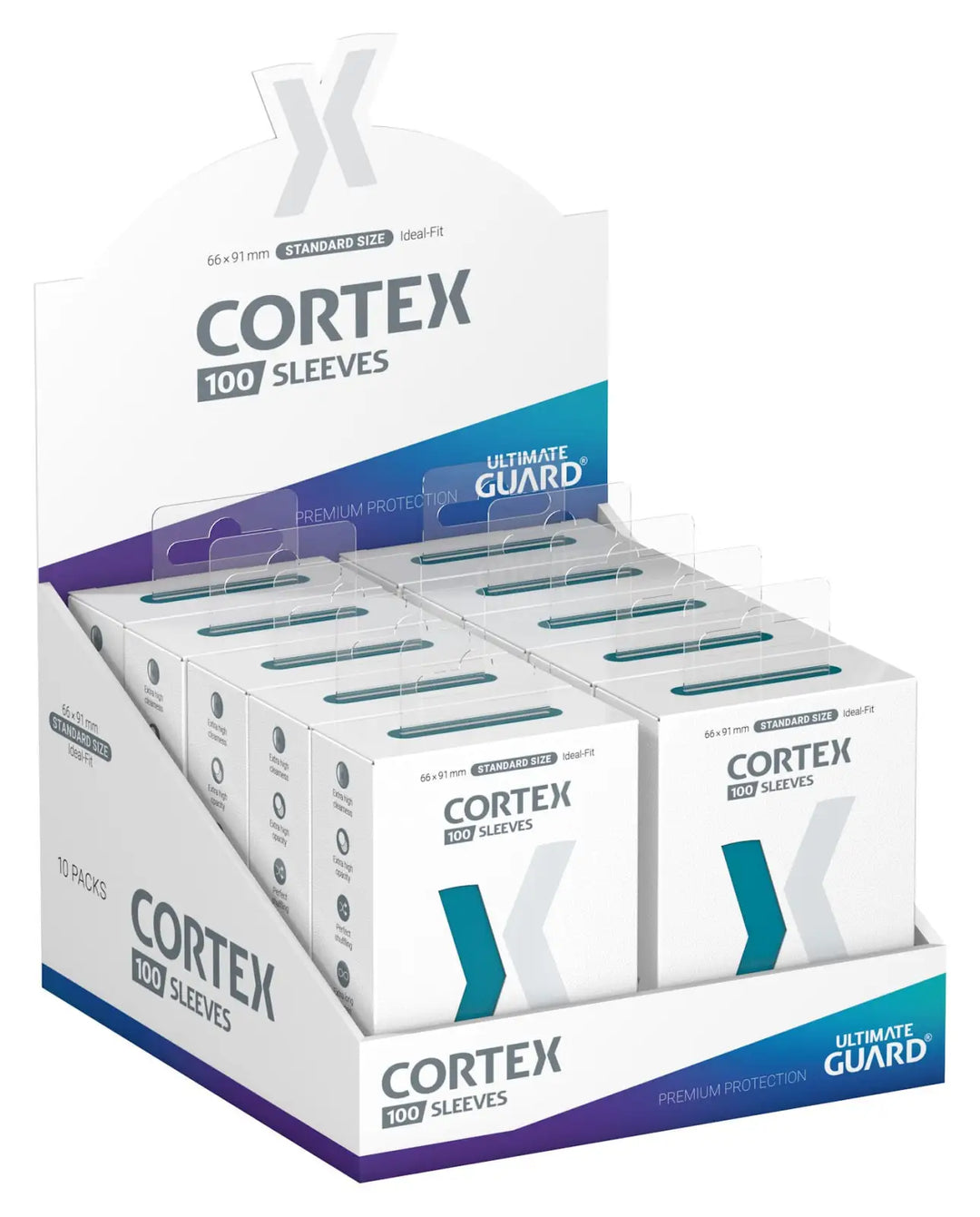 Sleeves: Ultimate Guard Cortex Petrol blue (100) Ultimate Guard Accessories