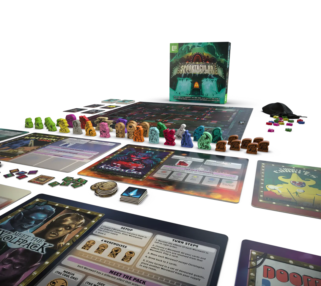 Spooktacular (EN) - Level 99 Games - Board Games