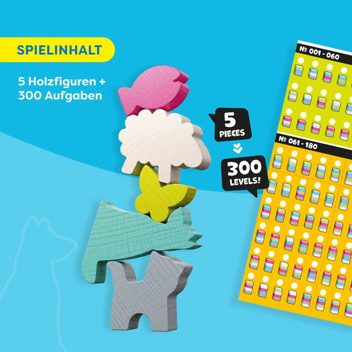 Stacking Challenge Animals - HABA - Board Games