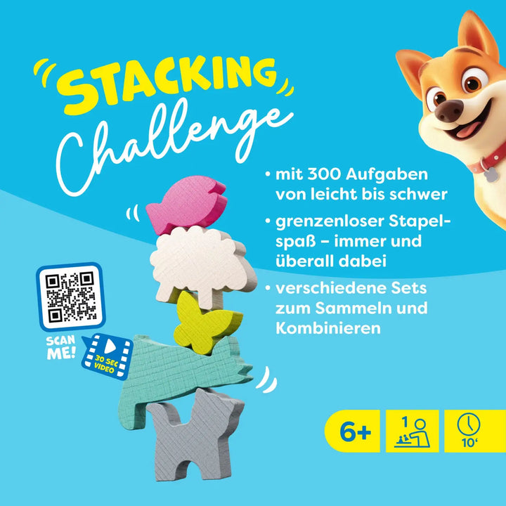 Stacking Challenge Animals - HABA - Board Games