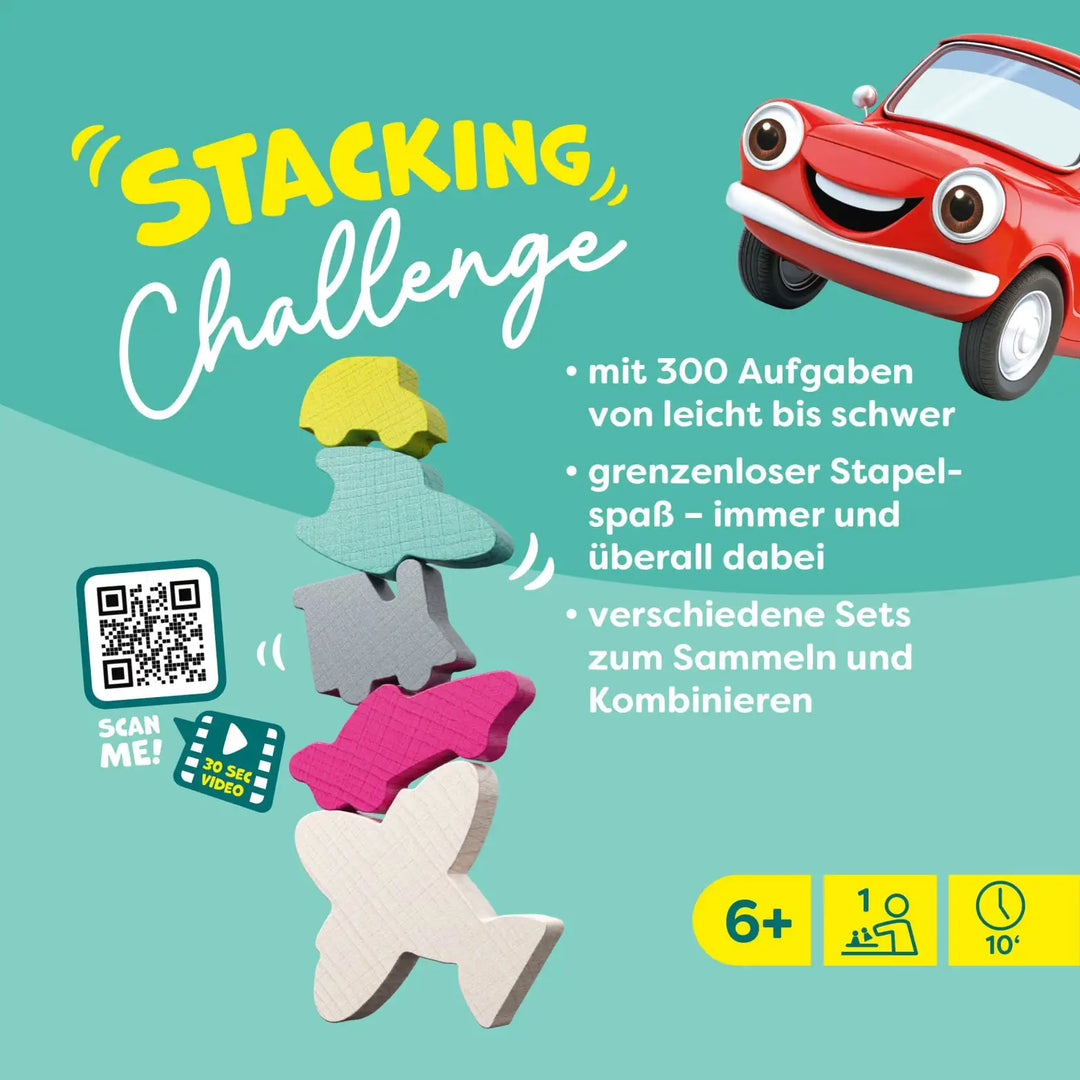 Stacking Challenge Vehicles - HABA - Board Games